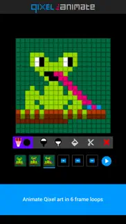 qixel - pixel animation maker iphone screenshot 1