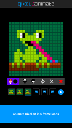 Qixel - Pixel Animation Maker screenshot 1