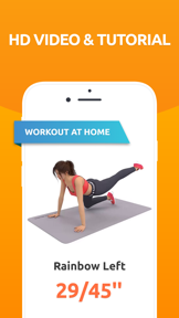 Plank workout screenshot