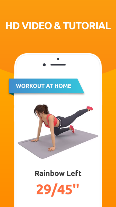 Plank workout Screenshot