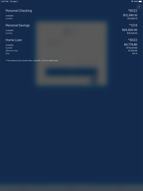 Screenshot #4 pour La Loma FCU Mobile Banking