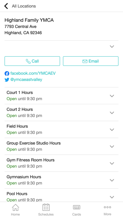 YMCA of the East Valley Screenshot