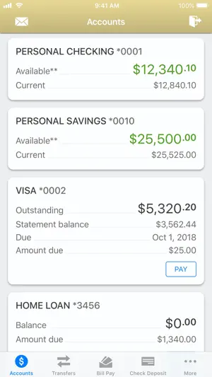SJN Bank of Kansas screenshot 2