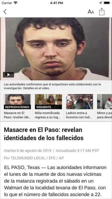 Telemundo Fresno screenshot 2