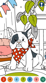 Color by Number - Animals screenshot