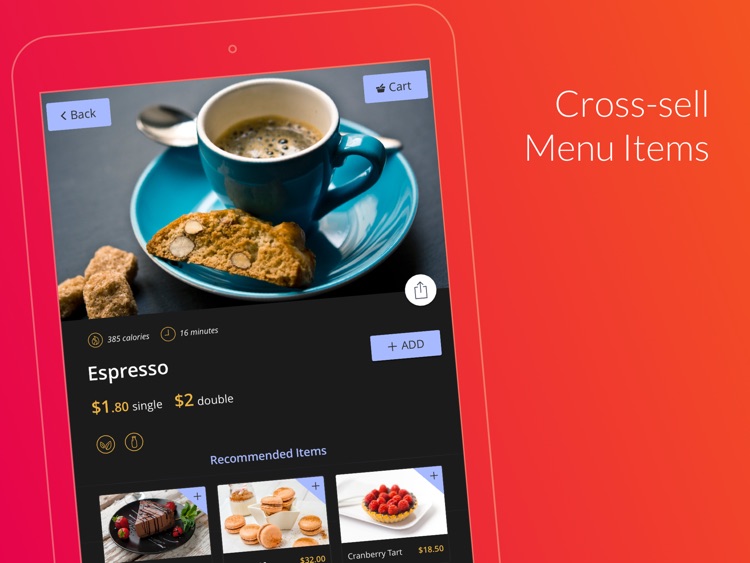 FineDine Tablet Menu App screenshot-6