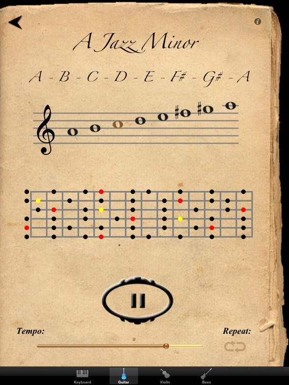 Scales & Modes for iPad screenshot-3