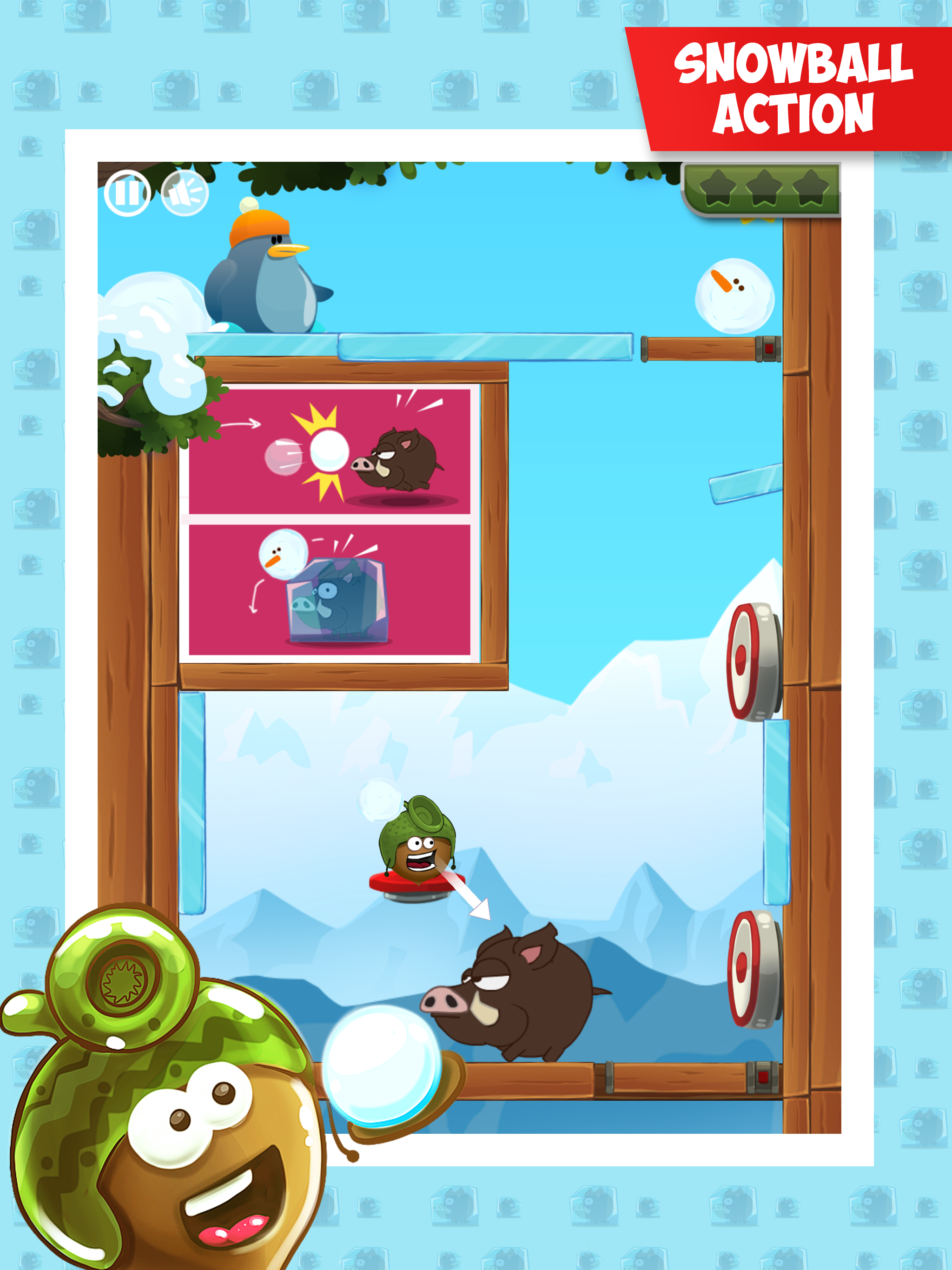 Doctor Acorn - Snowball fight screenshot 8