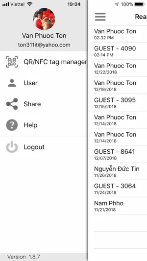 NousLogic ReachMe screenshot 1