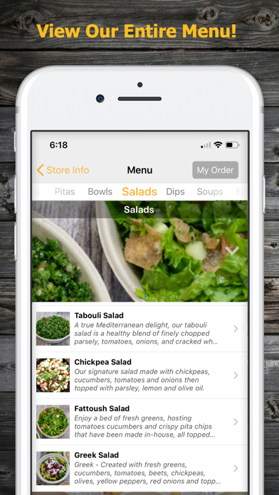 Chickpea Kitchen Screenshot