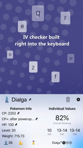 PokeKeys screenshot