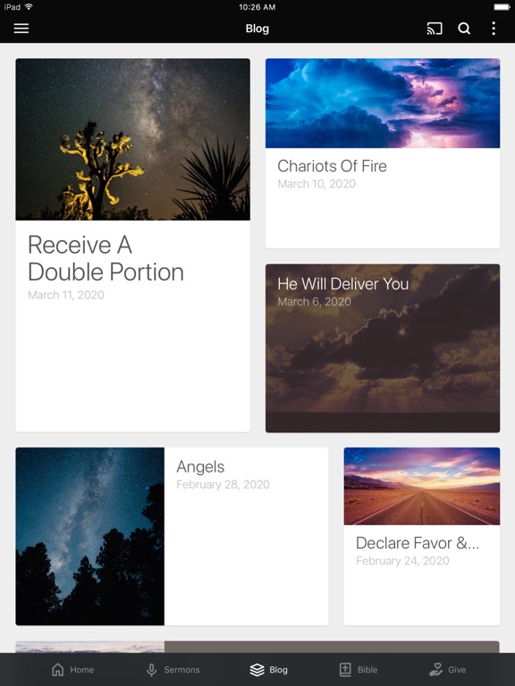 New Creation Church Perris CA iPad screenshot 3 - Lifestyle app