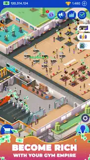 idle fitness gym tycoon - game iphone screenshot 2