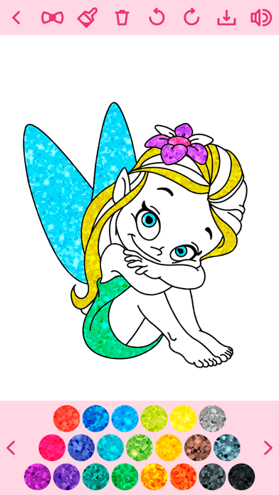 Screenshot #2 pour Livre de coloriage de poupée