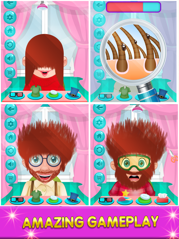 Screenshot #4 pour Cheveux Salon Jeu de style