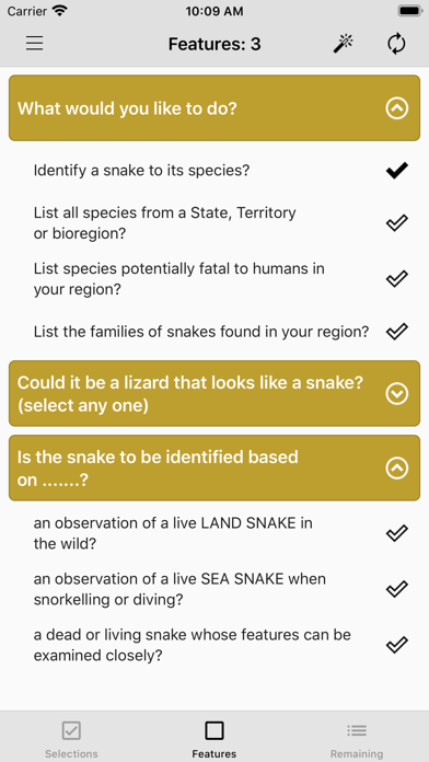 Australian Snake ID Screenshot