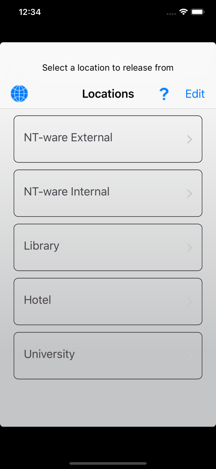 uniFLOW screenshot 1