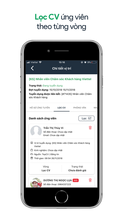 TopCV - Nhà tuyển dụng screenshot 3