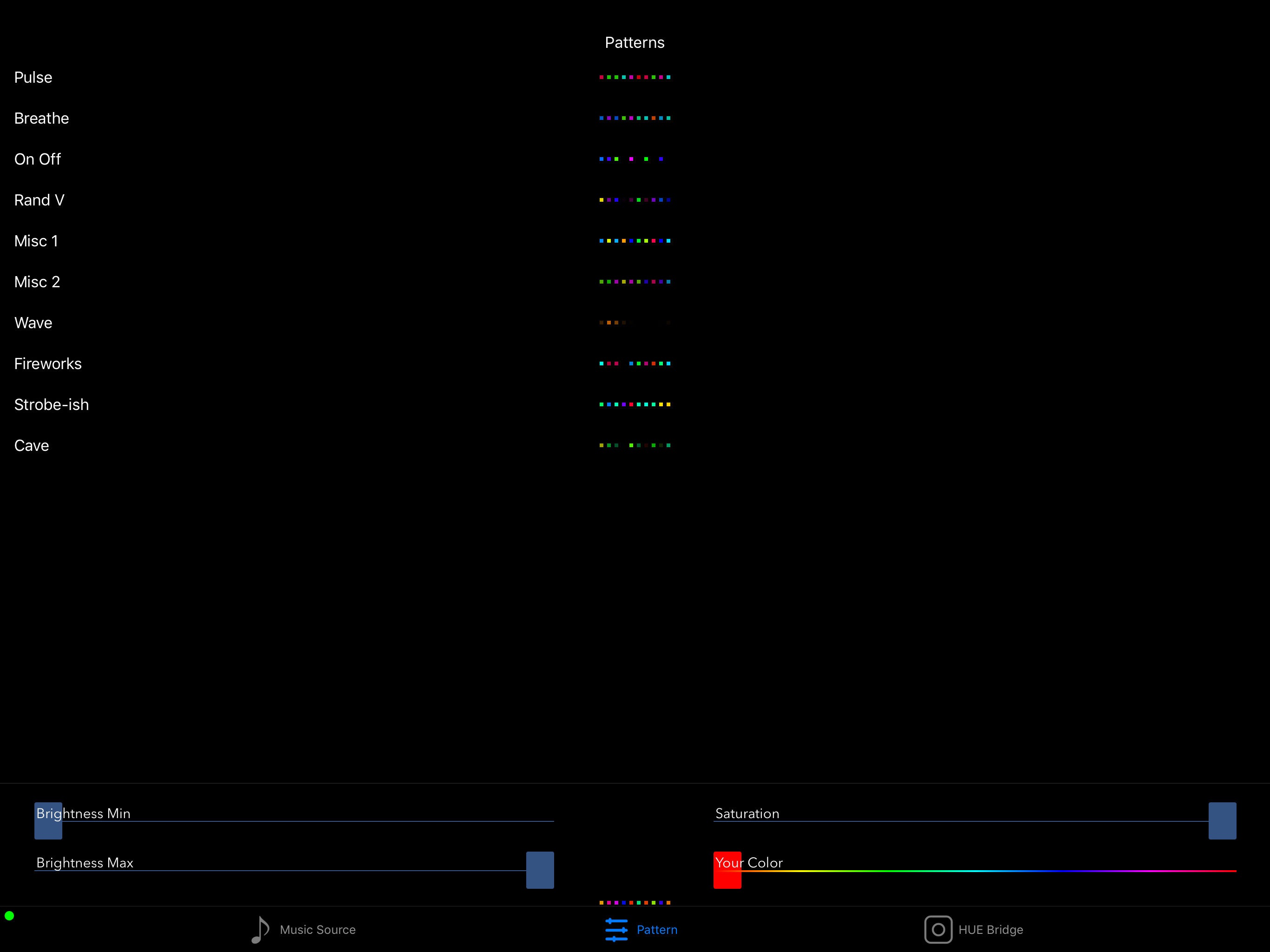 Lights and Music (HUE Lights)