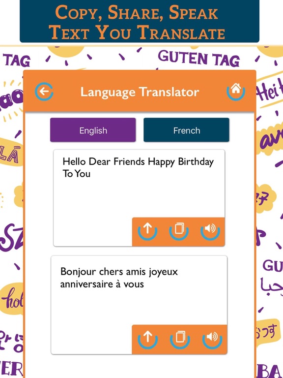 Screenshot #5 pour All Language Translator Lite