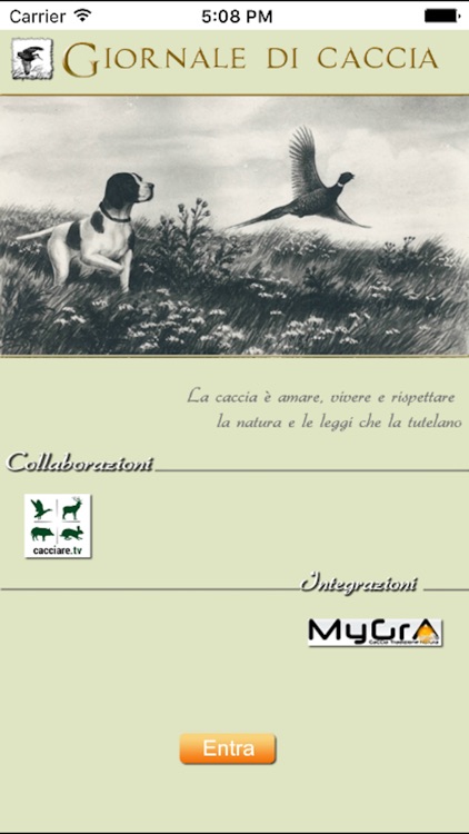 Giornale di caccia Lite