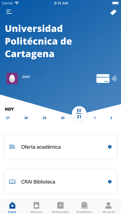 Screenshot #2 pour UPCT Politécnica de Cartagena