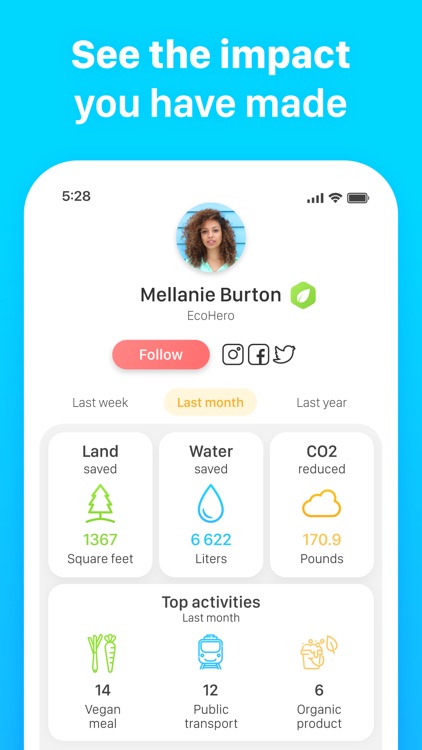 EcoHero - Eco Activity Tracker