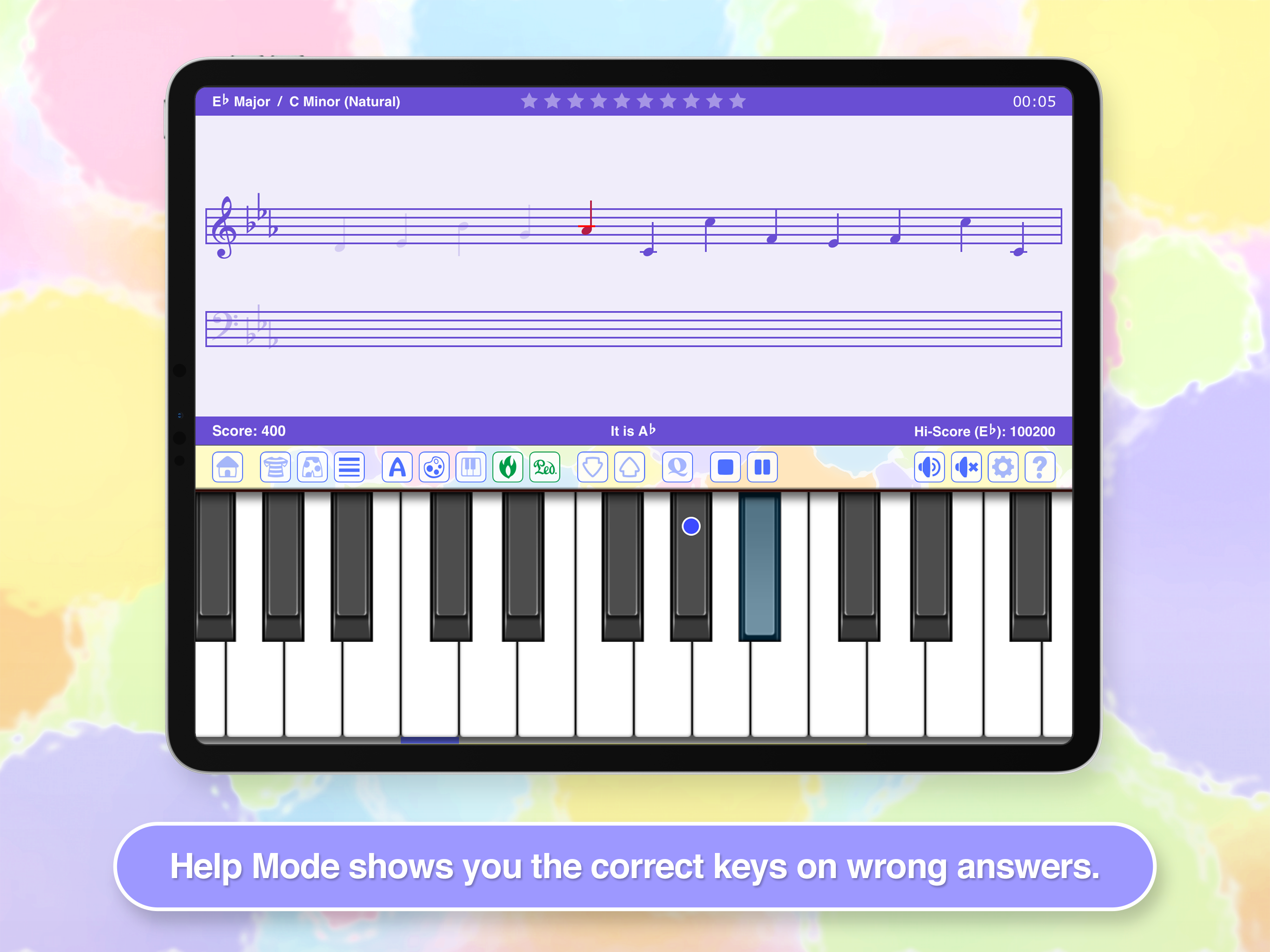 Piano Notes Treble screenshot 3