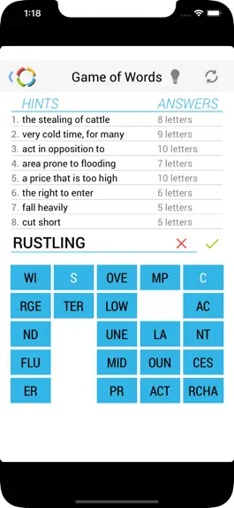 Game screenshot Game•of•Words hack