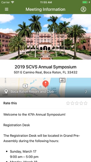 2019 SCVS Annual Symposium(圖2)-速報App