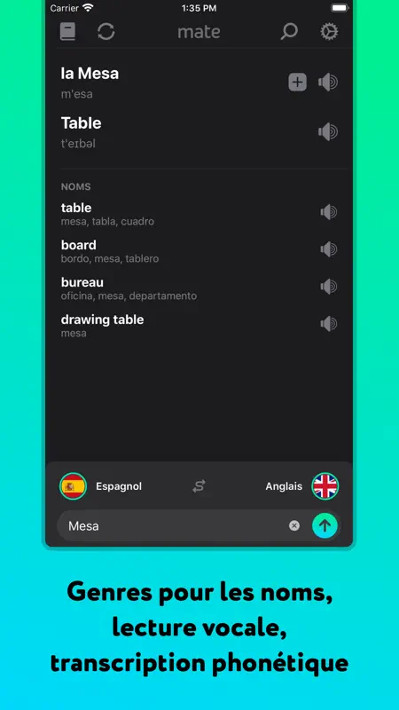 Traducteur Anglais – Mate screenshot 5 of 9
