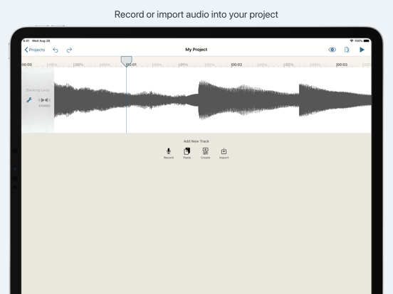 Screenshot #4 pour Hokusai Audio Editor