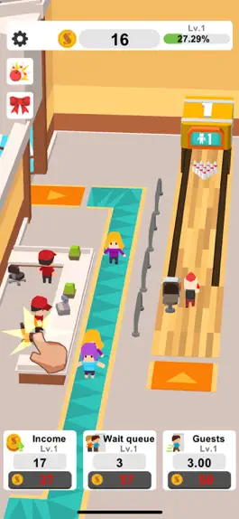Game screenshot Idle Bowling apk