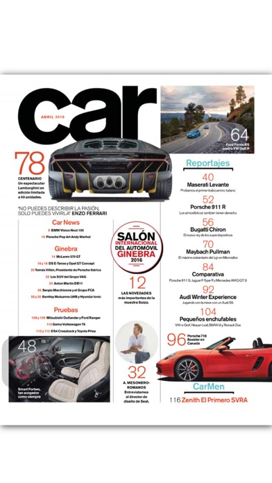 Car España-Revista Screenshot