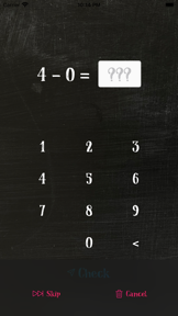 Mental arithmetic with MiCa screenshot