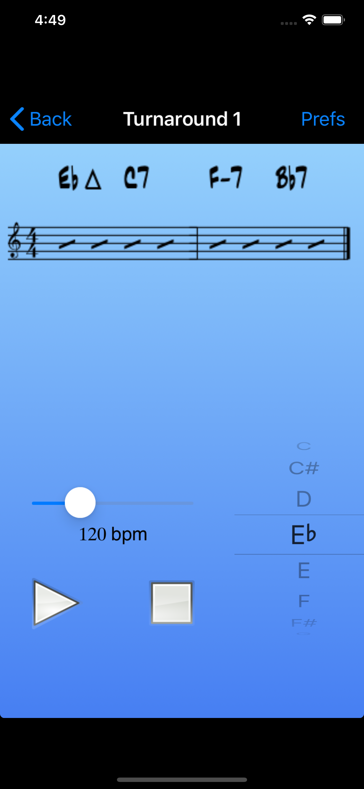 iImprov - Bebop screenshot 3