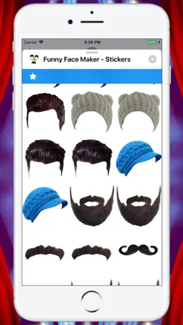 Game screenshot Funny Face Maker - Stickers hack