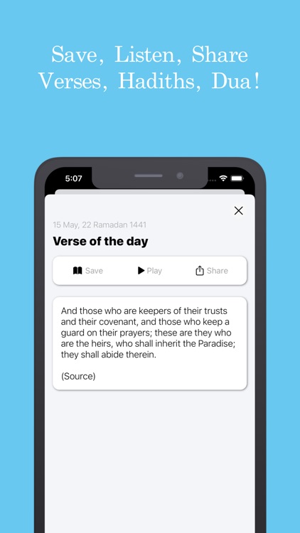 Daily Hadith Dua Quran screenshot-4