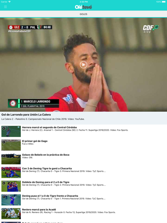 Screenshot #6 pour OléTevé