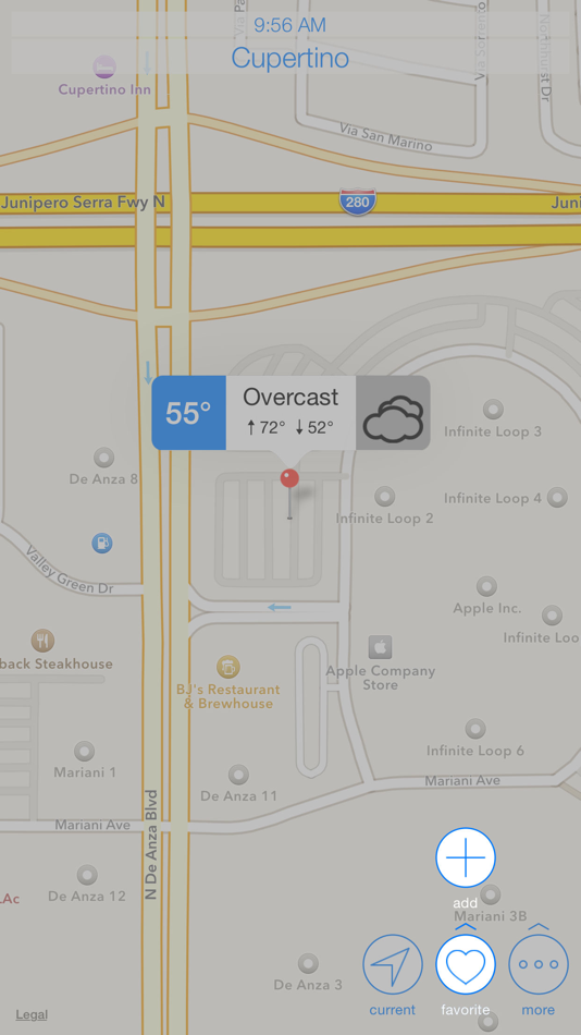#3. Temps - Local Weather Forecast (iOS) 由: Localytics