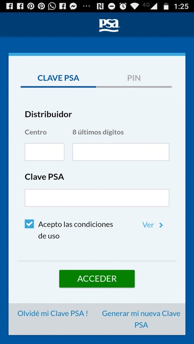 Mi PSA iPhone screenshot 1