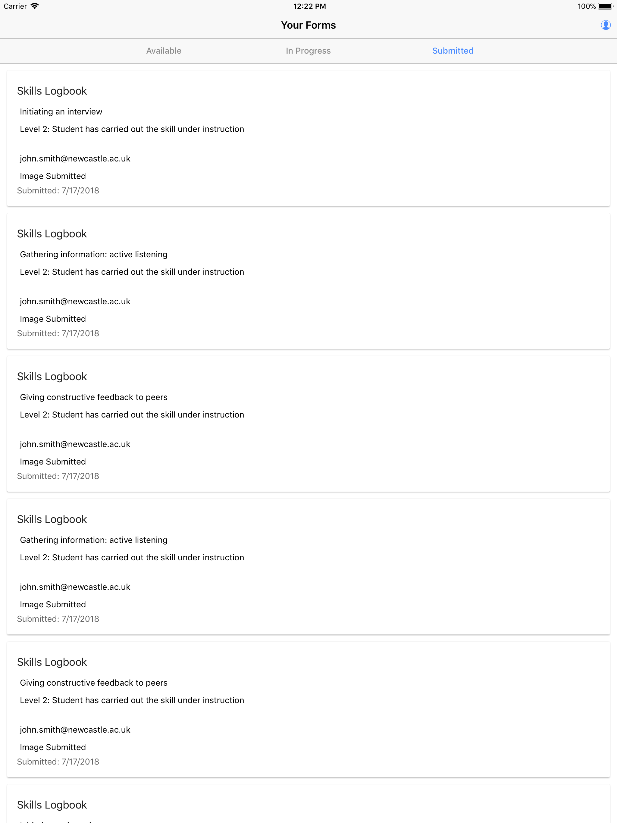 MLE Forms