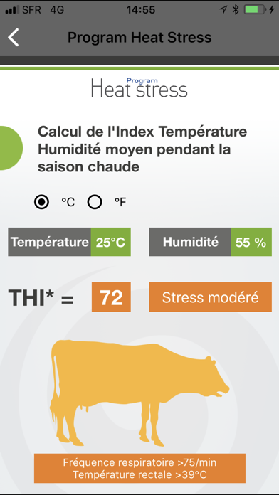 Screenshot #3 pour Program Heat Stress® VL