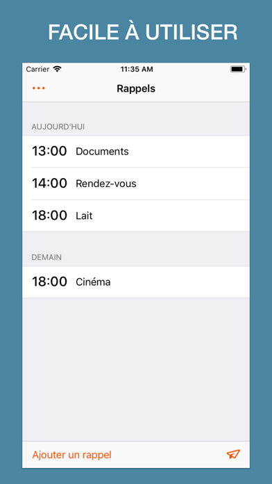 Screenshot #1 pour Atlas Rappels