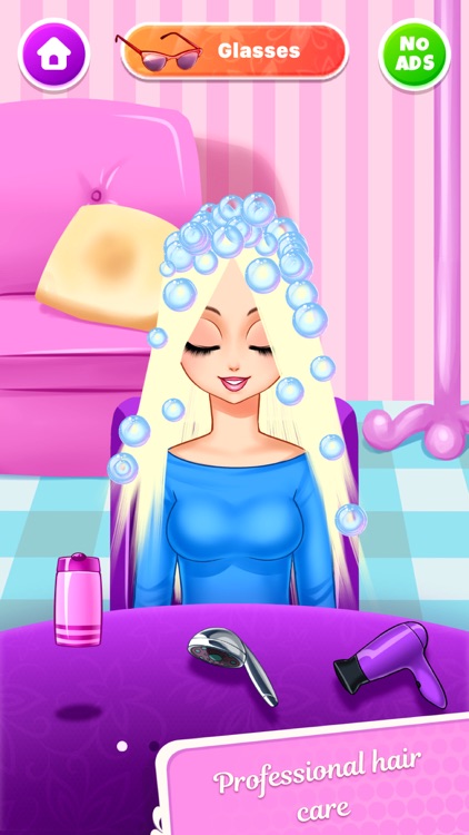 Girls Hair Salon — Cut & Dye screenshot-0