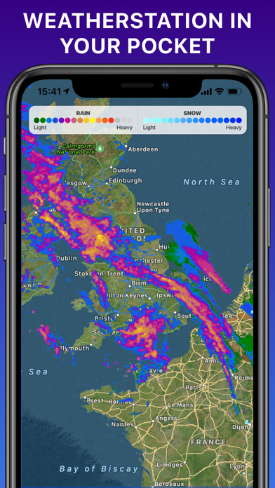 RAIN RADAR - Live Weather Maps Screenshot