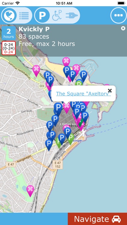 Parkering i Helsingør