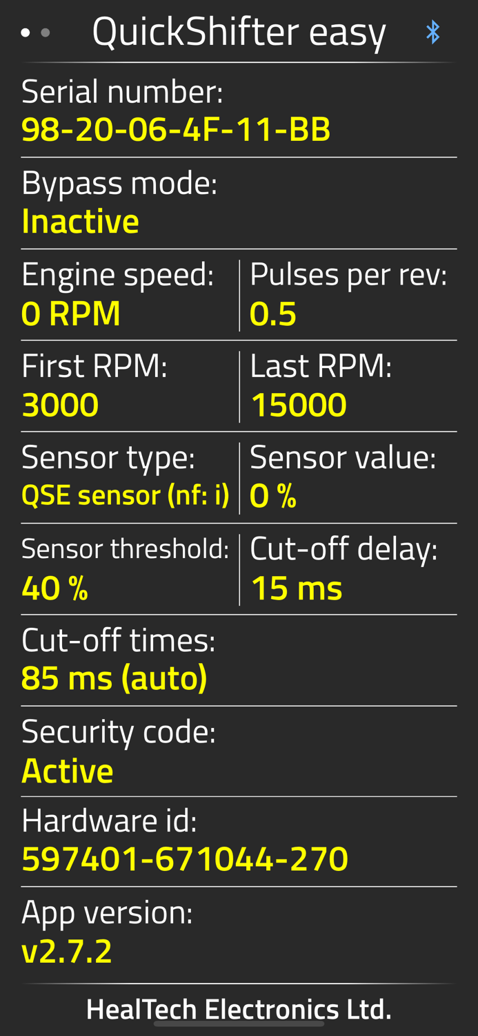 QuickShifter easy iQSE