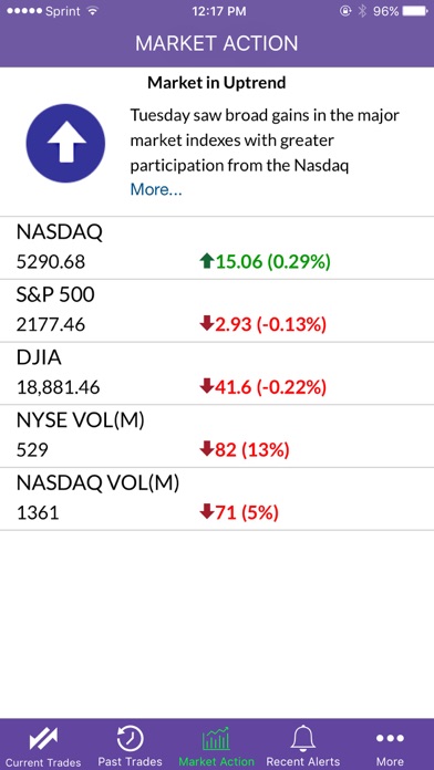 SwingTrader by IBD Screenshot