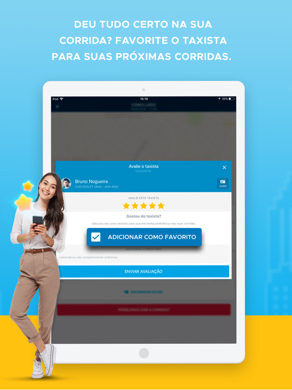 Vá de Táxi - O seu app de táxiのおすすめ画像7